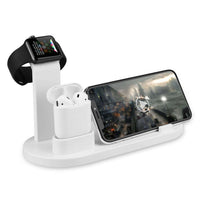 3 in 1 Wireless Charger Dock Charging Station White