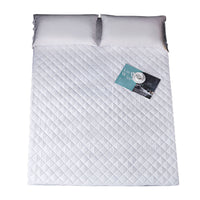 Mattress Protector Water-resistant Topper Cover 193 x 203cm