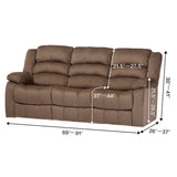 Stretch Recliner Chair Cover Split Sofa Dust Cover for 3-Seat Deep Grey