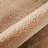 Bear Shaped Rug Super Soft Carpet Non-Slip Mat 60 x 45cm Khaki