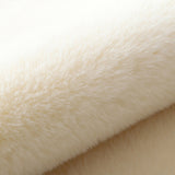 Bear Shaped Rug Super Soft Carpet Non-Slip Mat 80 x 60cm Beige