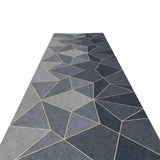 Corridor Carpet Long Hallway Runner Rug Decorative Floor Mats 100 x 80cm Grey