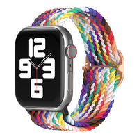 Nylon Braided Strap for Apple Watch 42 / 44 / 45 mm Colorful