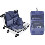 8pcs Set Packing Cubes Travel Pouches Luggage Organizers Navy