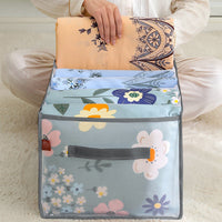 Sheet Quilt Cover Storage Bag Wardrobe Storage Artifact Grey