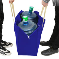 Storage Bag Portable Non-Woven Luggage Bag Clothes Quilt Organizer Bag Royal Blue