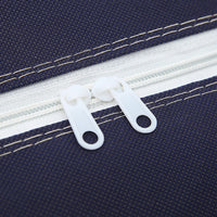 Storage Bag Portable Non-Woven Luggage Bag Clothes Quilt Organizer Bag Navy