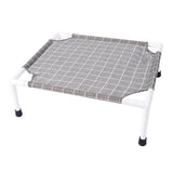 Elevated Dog Bed Pet Cat Portable Raised Dog Cat Durable Raised Pet Bed Square Style