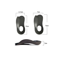 Set of 2 Pairs Feet Insoles Arch Supports Orthotics Inserts Flat Foot Orthopaedic Insoles for EU40-45