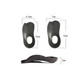 Set of 2 Pairs Feet Insoles Arch Supports Orthotics Inserts Flat Foot Orthopaedic Insoles for EU40-45