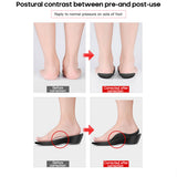 Set of 2 Pairs Feet Insoles Arch Supports Orthotics Inserts Flat Foot Orthopaedic Insoles for EU40-45