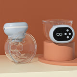 Wearable Electric Breast Pump Portable Hands-Free Breastfeeding Pump with Massage