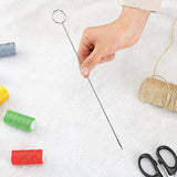2-piece Set Loop Needle Hooks Needlework Tool Turning Fabric Tubes Straps Cross-Stitch