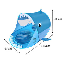 Beach Camping Tent With Pool Portable Kids Foldable Swim Sunshelter -Blue