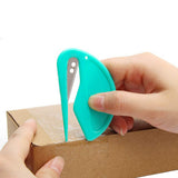 3Pcs Plastic Letter Openers Envelope Slitters Paper Knife Random Color
