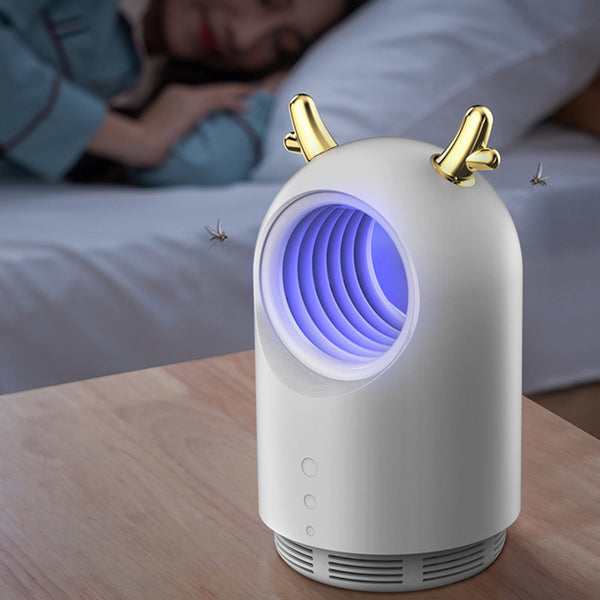 USB Electric Mosquito Killer Lamp Mosquito Zapper Trap-White