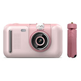1080P Kids Selfie Flip Lens HD Compact Digital Photo and Video Camera-Pink