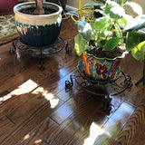 Plant Flower Pot Stands Heavy Duty Potted Holder Indoor Outdoor Supporting Rack