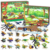 Christmas Advent Calendar Insect Dinosaur Building Blocks Toy Countdown Calendar Xmas Toy-Style 1