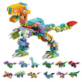 Christmas Advent Calendar Insect Dinosaur Building Blocks Toy Countdown Calendar Xmas Toy-Style 2