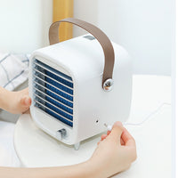 Portable Air Conditioner Fan USB Small Desk Air Cooler Fan