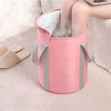Foldable Outdoor Travel Foot Bath Bucket Portable Foot Spa with Storage Bag Style 1