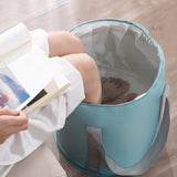 Foldable Outdoor Travel Foot Bath Bucket Portable Foot Spa with Storage Bag Style 2