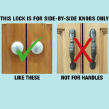 5Pcs Baby Safety Cabinet Locks Rope Child Safety Cabinet Latches Door Locks for Home Safety