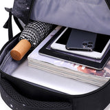 3 Pcs Set School Backpack Lunch Bag Pencil Pouch-Style 3
