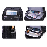 3 Pcs Set School Backpack Lunch Bag Pencil Pouch-Style 3