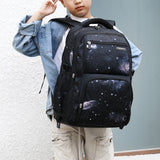 3 Pcs Set School Backpack Lunch Bag Pencil Pouch-Style 3