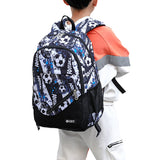 6-Wheeled Rolling School Backpack with Crossbody Bag and Pen Bag