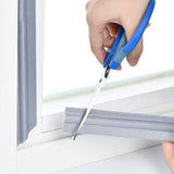 5M Window Draft Stopper Self Adhesive Door Seal Strip Grey