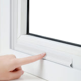 5M Window Draft Stopper Self Adhesive Door Seal Strip White