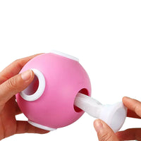 1Pc Reusable Anti Winding Laundry Ball Washer Dryer Balls Floating Lint Cleaning Ball Clothes Hair Cleaning Tool Pink