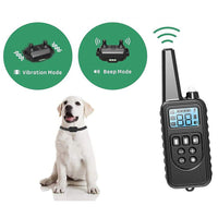 Remote Control Pet Dog Anti Bark Electric Shock Collar Dog Training Collar for 2 Dogs