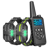 Remote Control Pet Dog Anti Bark Electric Shock Collar Dog Training Collar for 2 Dogs