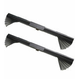 Pair of Retractable Mesh Sun Visor Car Side Window Screen Sunshade Shade Shield Curtain