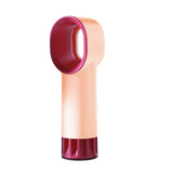 USB Rechargeable Bladeless Fan Portable Cooling Bladeless Fan Desktop Fan Pink