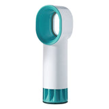 USB Rechargeable Bladeless Fan Portable Cooling Bladeless Fan Desktop Fan White