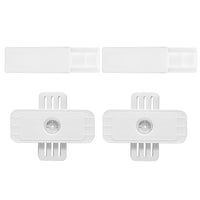 4Pcs Set Socket Holder Plug Fixer Sticker Punch-free Power Strip Holders