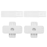 4Pcs Set Socket Holder Plug Fixer Sticker Punch-free Power Strip Holders