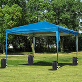 Water Bags Canopy Weight Water Bag Weight Anchor for Gazebo Market Stalls Tent Awnings Camping Umbrella Black