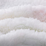 FancyGrab Throw Blanket Reversible Shag and Sherpa Blanket Soft Plush Fleece Blanket Bedding Blankets Multicolor
