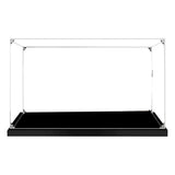 FancyGrab Clear Acrylic Display Case Dustproof Showcase Countertop Box Cube Organizer Stand for Toy Collectibles