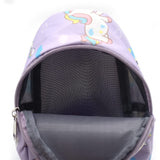 FancyGrab Sling Bag Shoulder Chest Bag – Girls & Boys School Bag Purple Unicorn