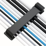 4Pcs Set Multi Slots Self Adhesive Cable Holder Cable Clips USB Charging Cable Management Clamp Wire Organizer