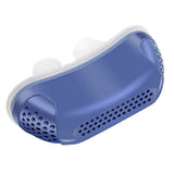 FancyGrab Electric Anti Snoring Devices Stop Snoring Nose Vents Plugs Mini Sleep Aid Stopper for Blocked Nostrils Blue