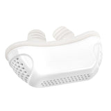 FancyGrab Electric Anti Snoring Devices Stop Snoring Nose Vents Plugs Mini Sleep Aid Stopper for Blocked Nostrils White