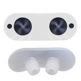 FancyGrab Electric Anti Snoring Devices Stop Snoring Nose Vents Plugs Mini Sleep Aid Stopper for Blocked Nostrils White